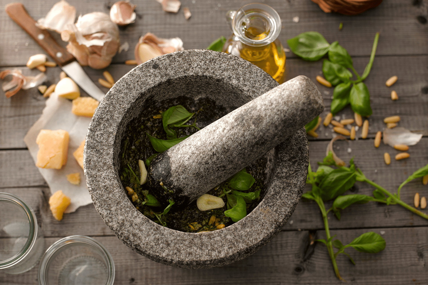 Grinding our spices